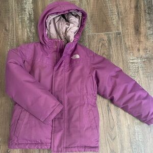 North Face girls size 6 winter jacket